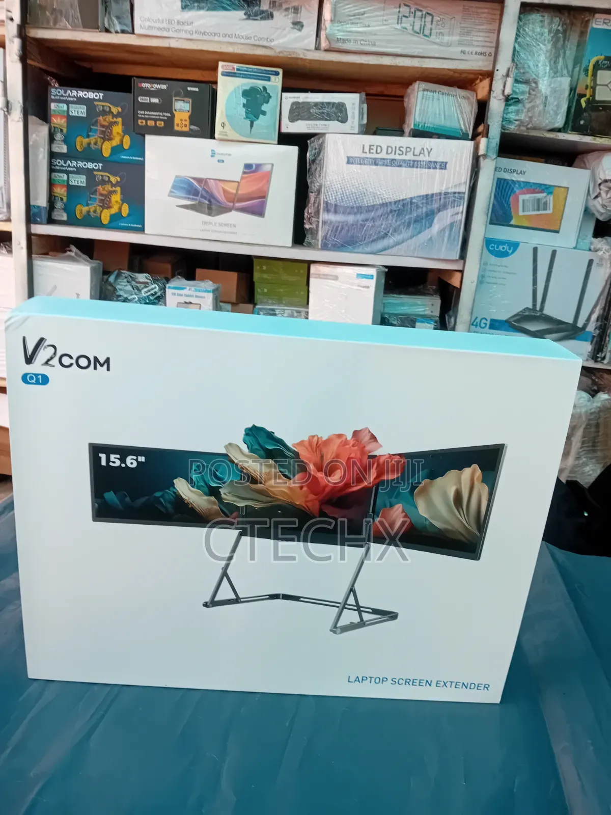Quad Laptop Screen Extender. Portable Monitor