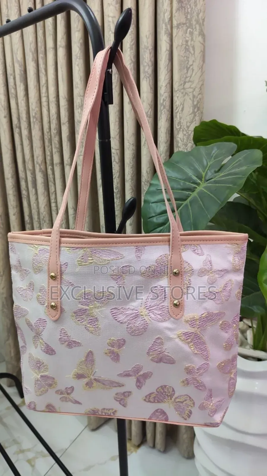 Butterfly Design Tote Bag
