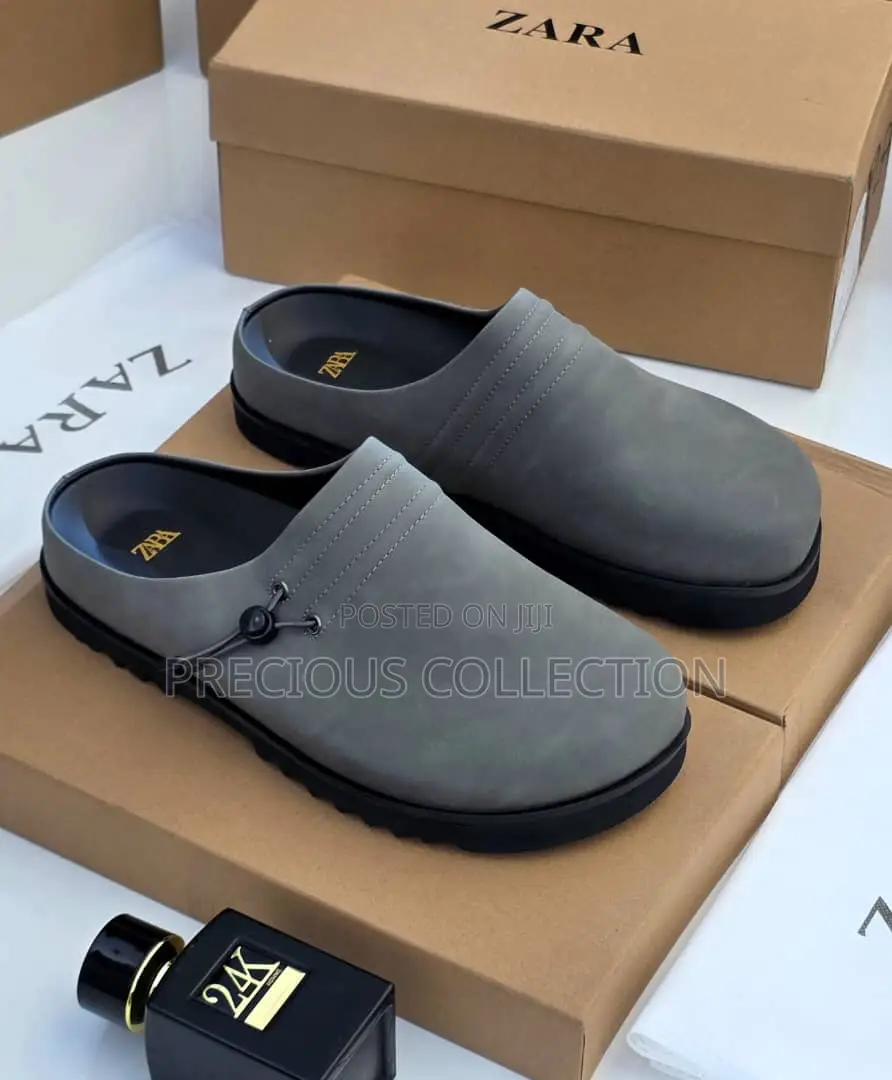 Round Face, Slip-on Half Cover Zara Luxury Slide
