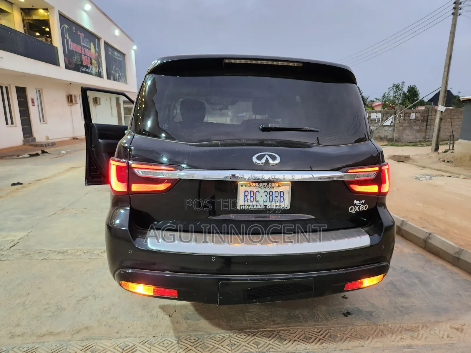 Infiniti QX80 2018 Black