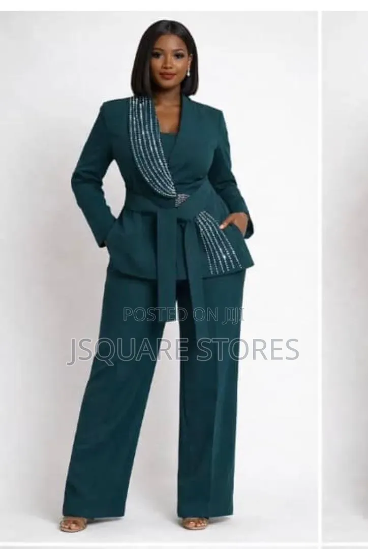 Ladies' Suits. Available in Beautiful Colours From Size Large to 5xl
