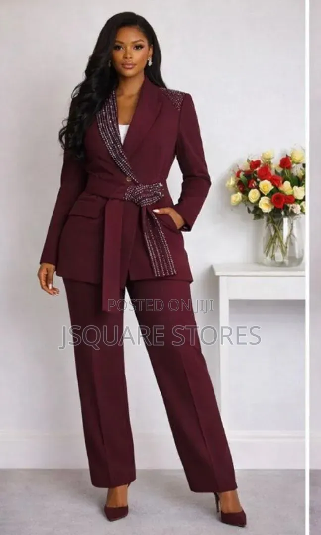 Ladies' Suits. Available in Beautiful Colours From Size Large to 5xl