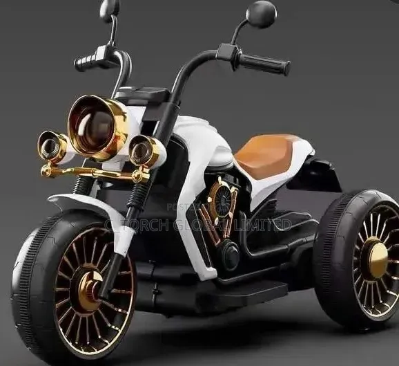 Children's Electric Three-wheel Ride-on Motorcycle,