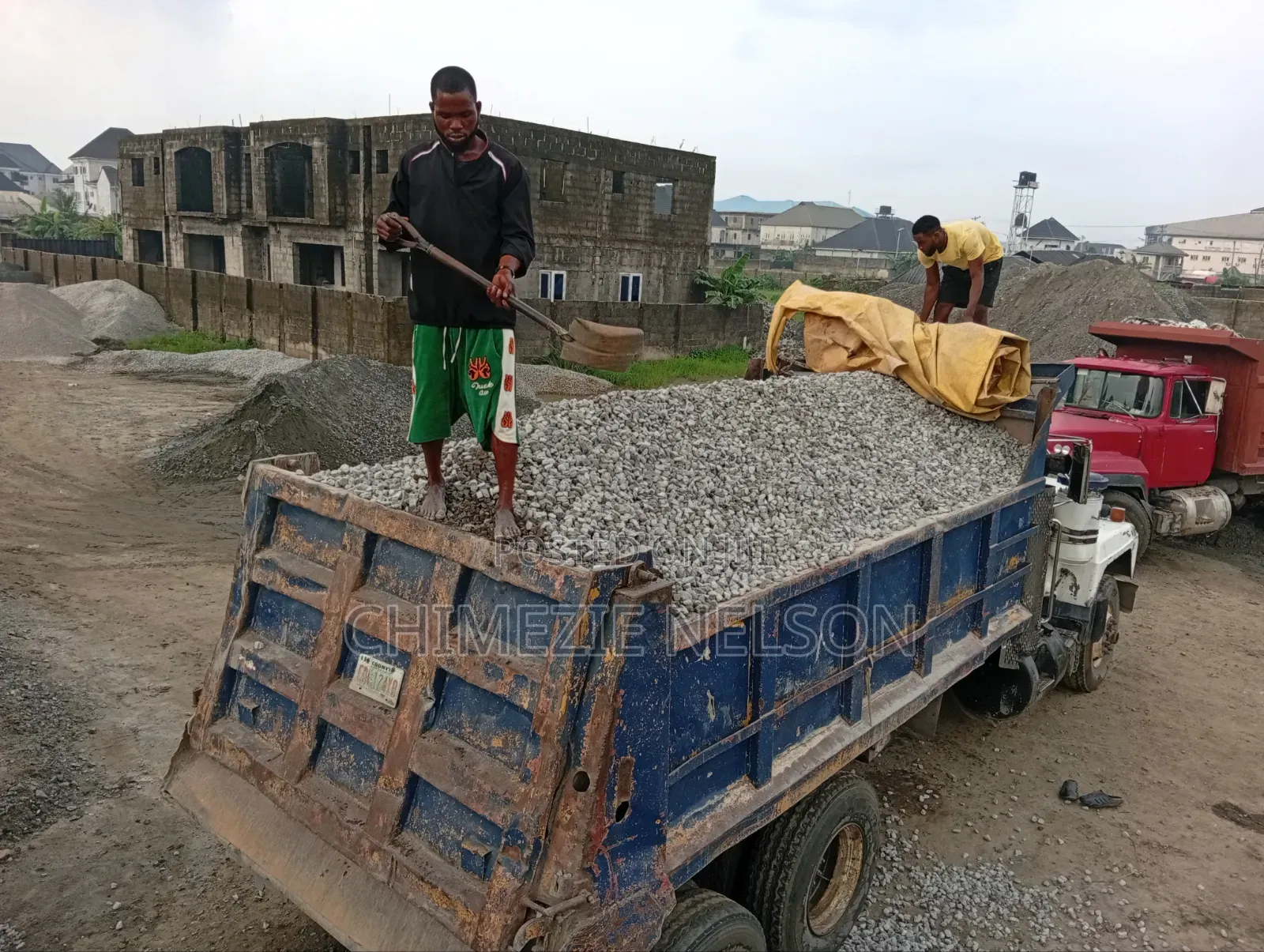 Chipping Granite