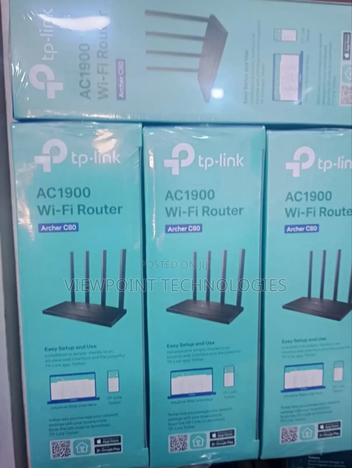 Tp-Link Archer C80 Ac1900 Dual-Band Wi-Fi Routers