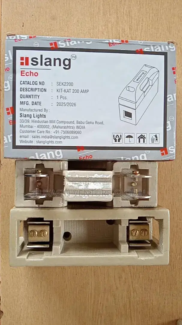 200a Slang Cut Out Fuse and Base Available in Any Size