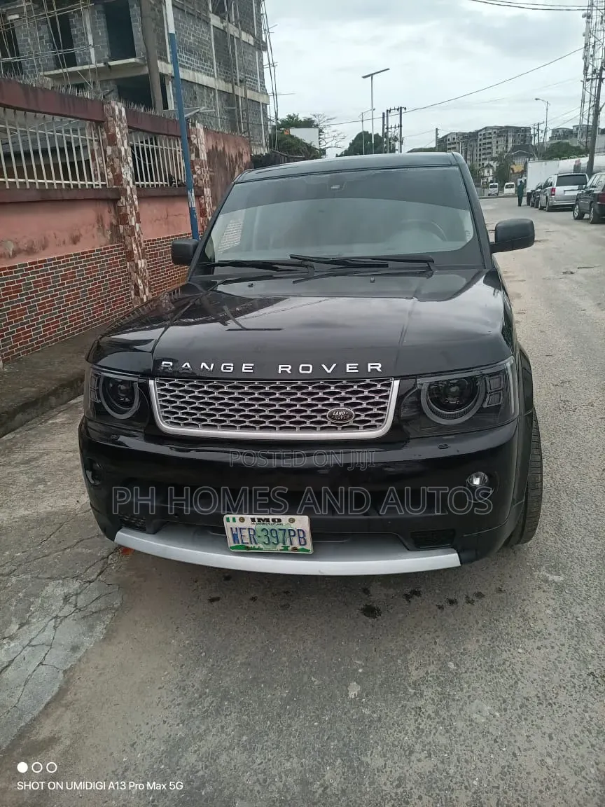 Land Rover Range Rover Sport 2008 Black