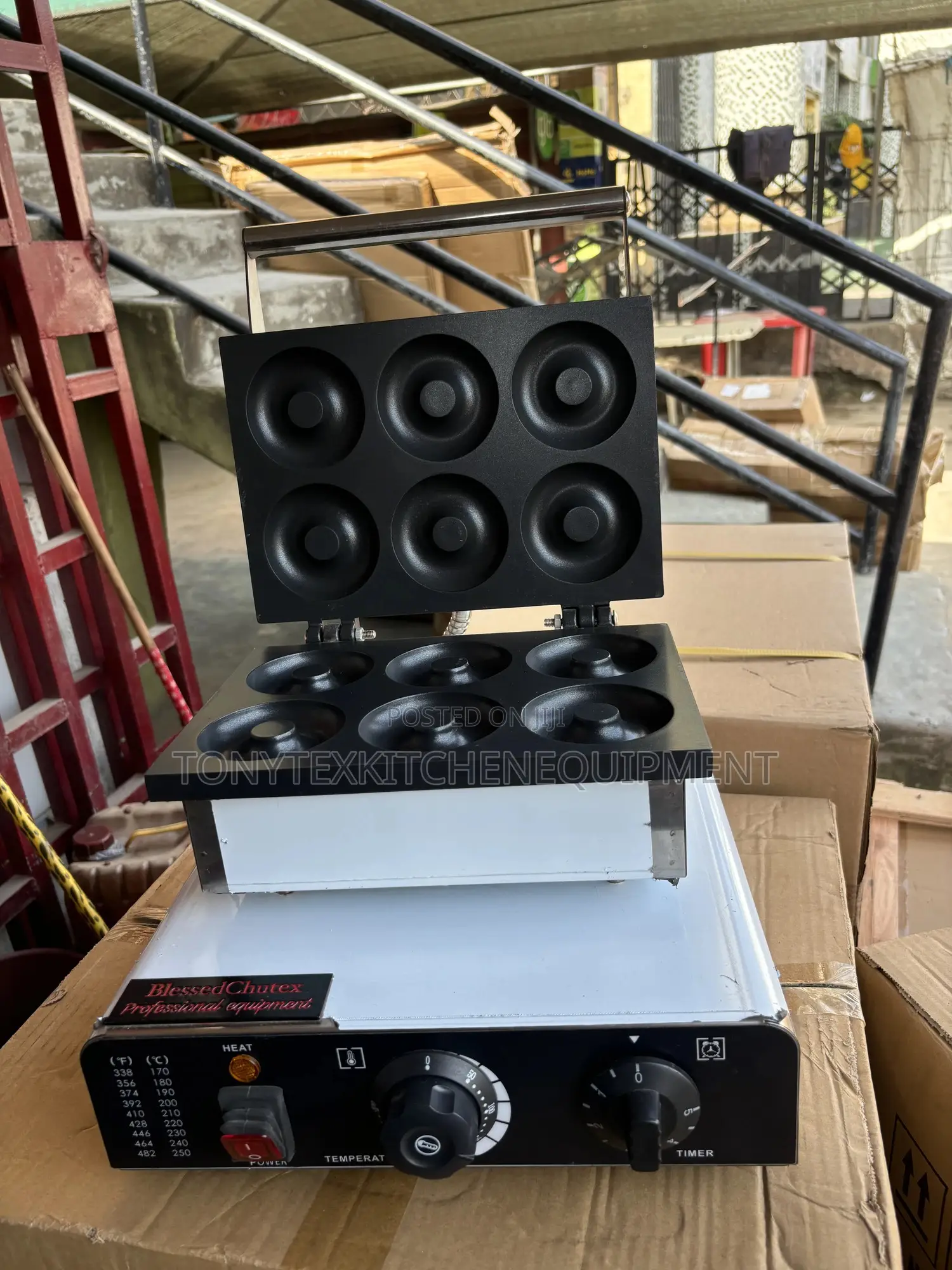 6 Holes Commercial Donut Machine (Electric)