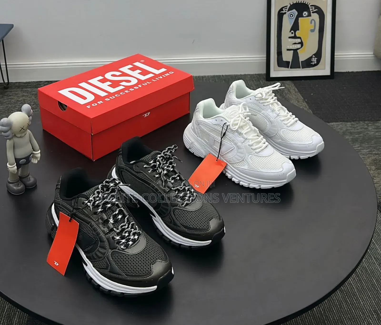 New Diesel Sport Sneakers Now Available in Two Colors (Black and White