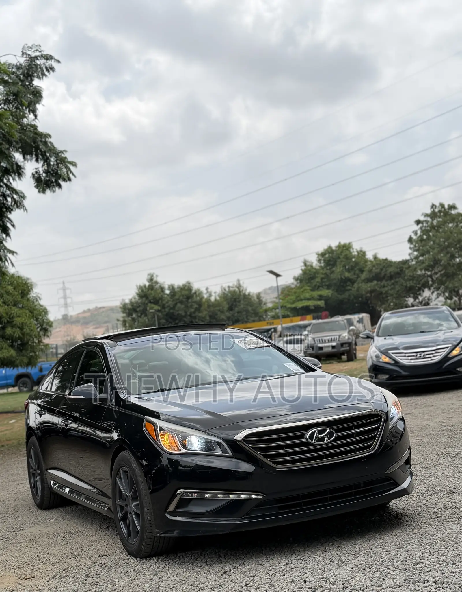 Hyundai Sonata Limited 4dr Sedan (2.4L 4cyl 6A) 2015 Black