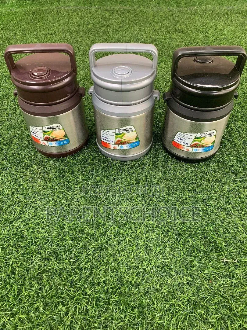 Dragon Stainless Steel Hot and Cold Food Flask- 1000ml / 1400ml/2000ml