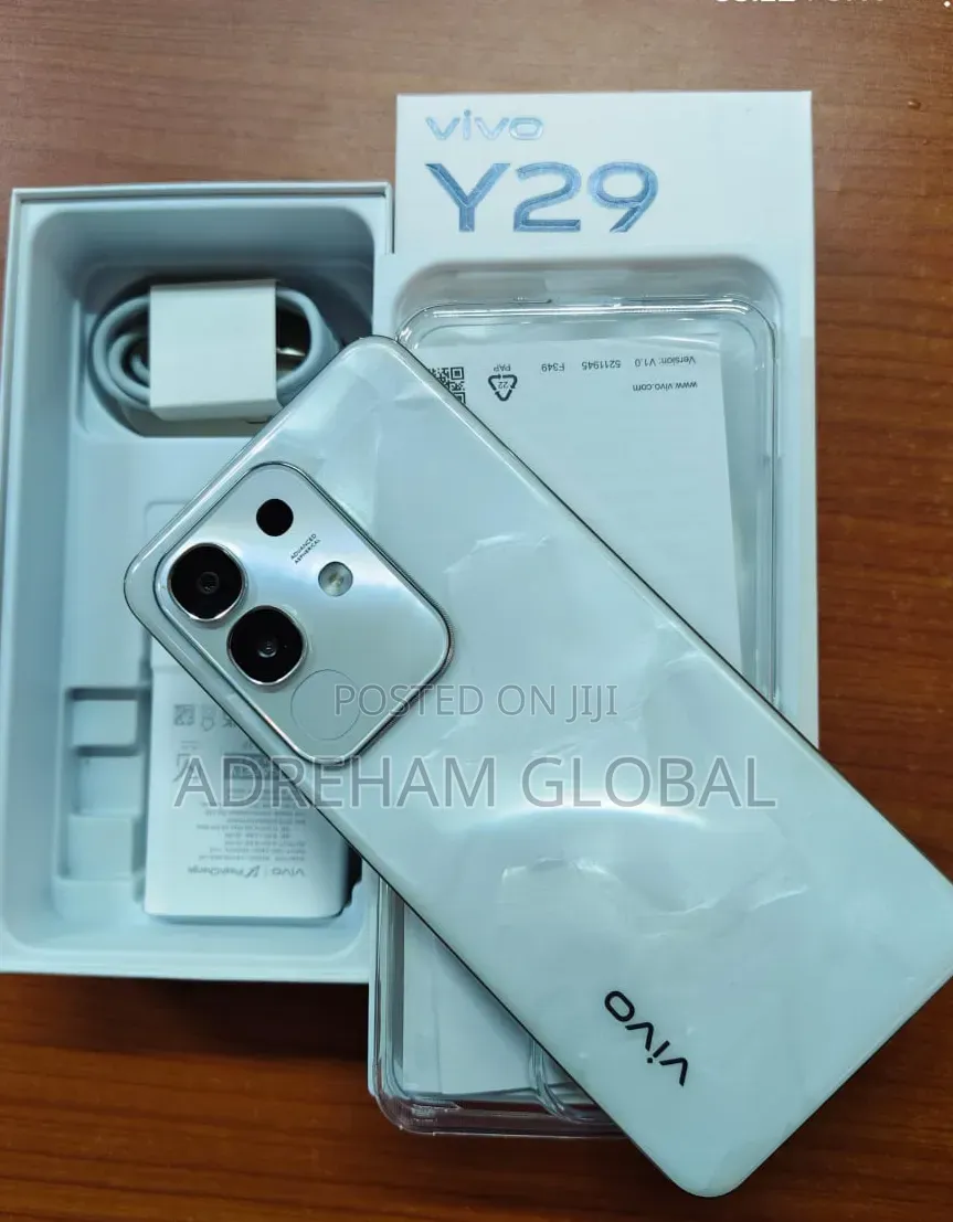 New Vivo Y29 128 GB Black
