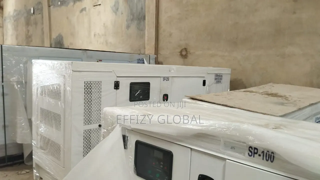 Original Perkins 100kva Soundproof Generator (England)