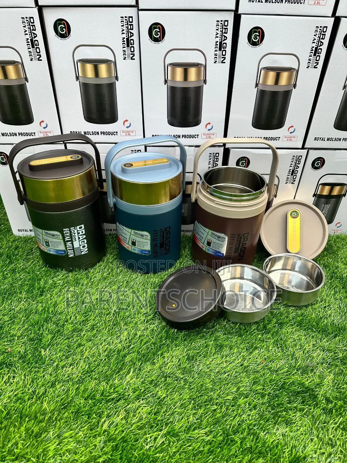 Dragon 2l Vacuum Insulated Food Flask 24hrs Hot - 2000ml