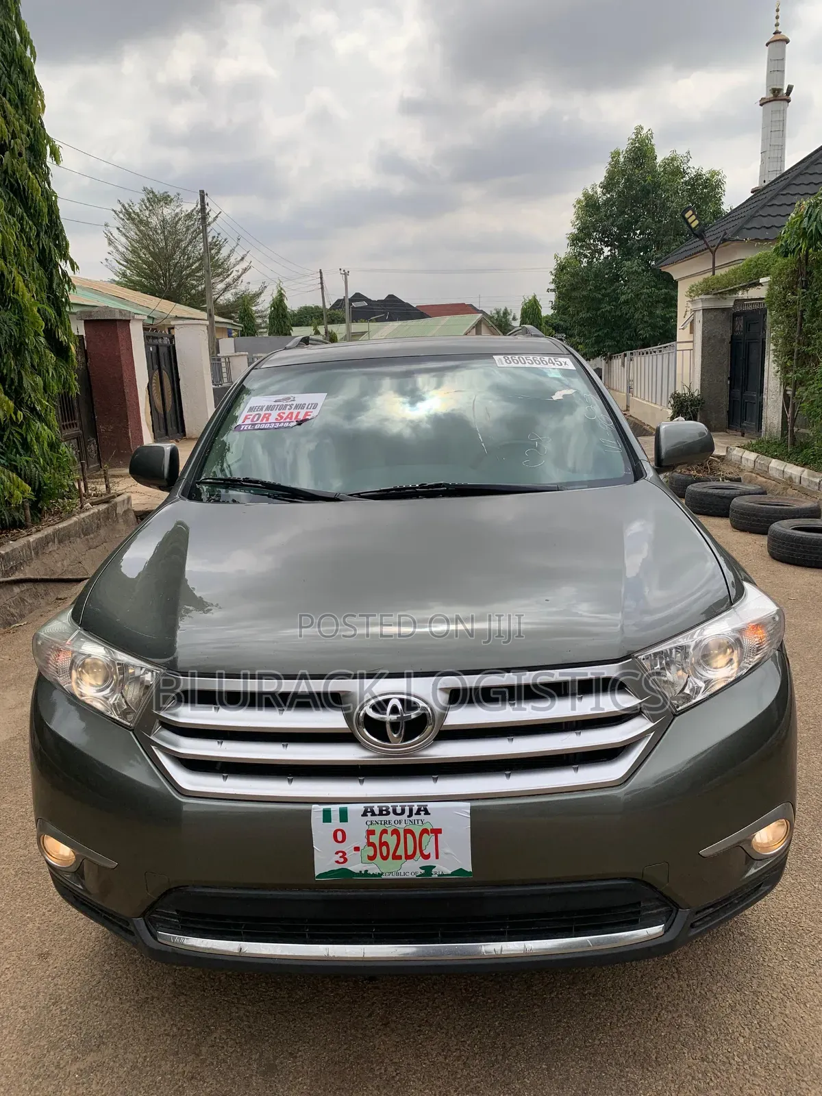 Toyota Highlander Limited 2012 Gray