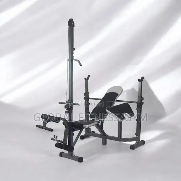 Set-Up Bench With Lat Pull-Down Bar