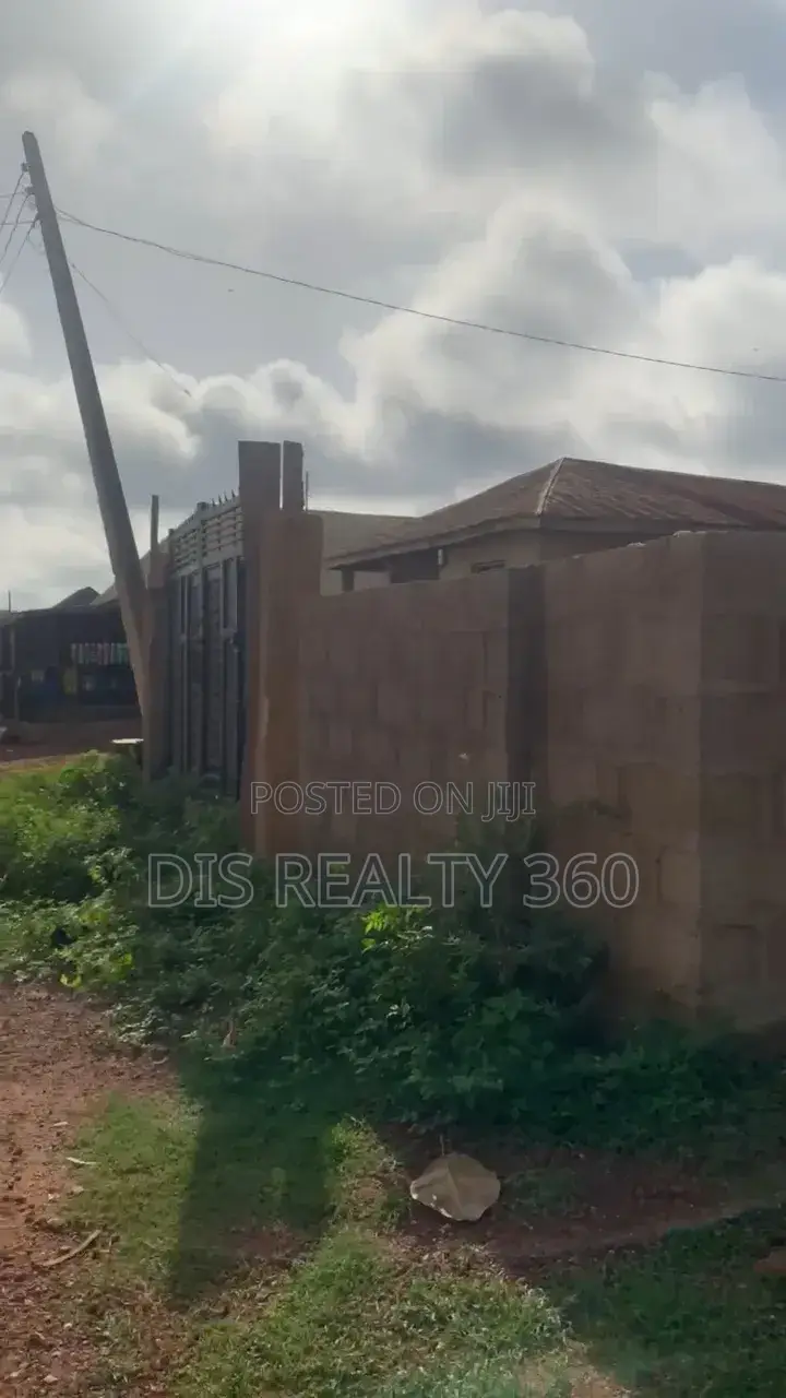 Fenced Half Plot for Sale at Agbopa Phase1, Kemta