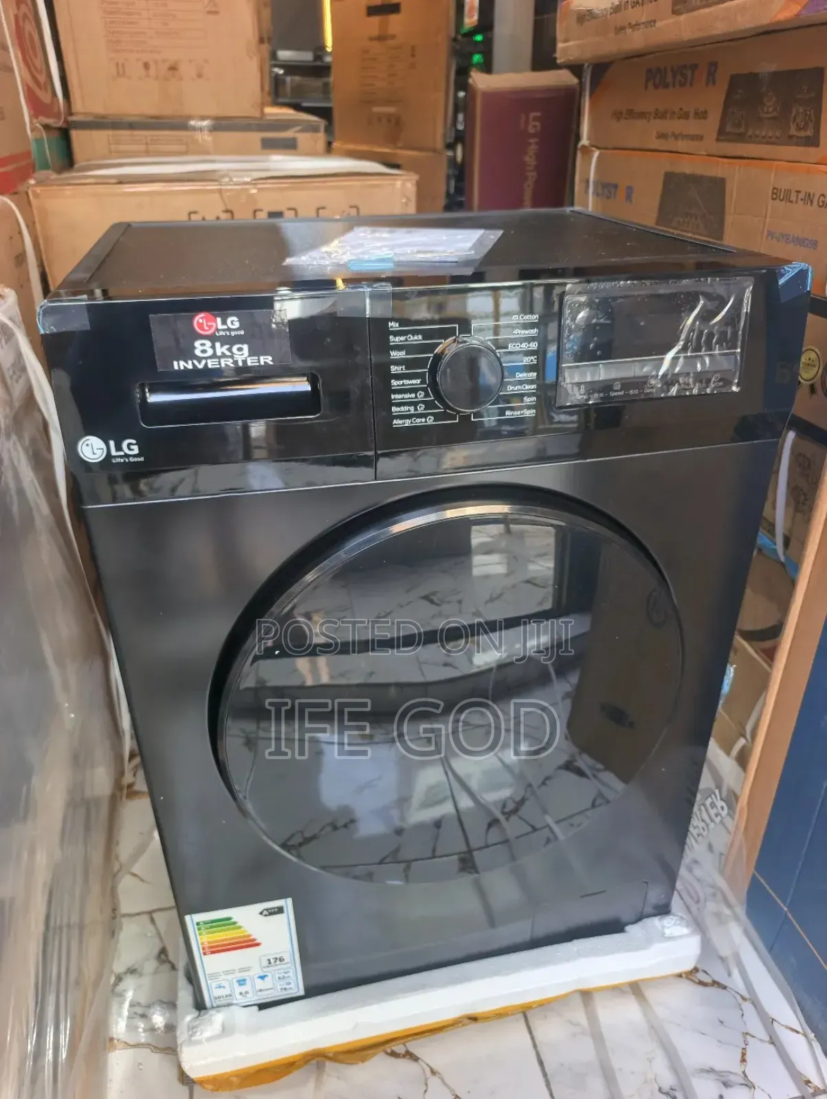 Original Lg (8kg) Premium Luxury BLDC Inverter Motor Washing Machine