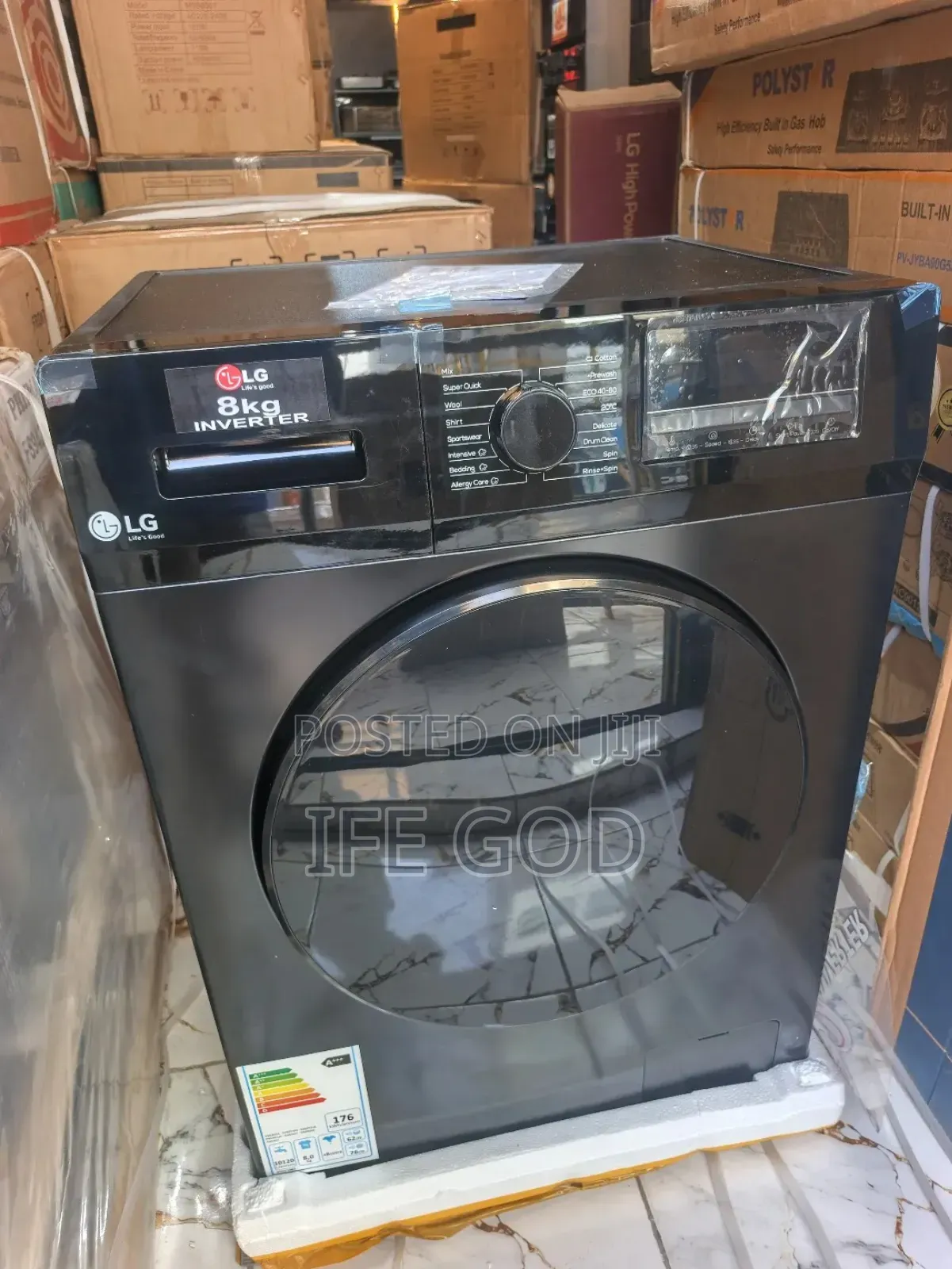 Original Lg (8kg) Premium Luxury BLDC Inverter Motor Washing Machine