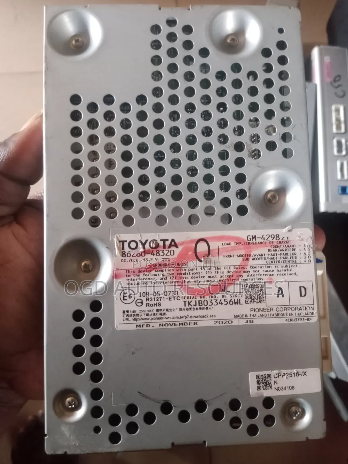 Amplifier 2020 Rx350/Es350/Is350