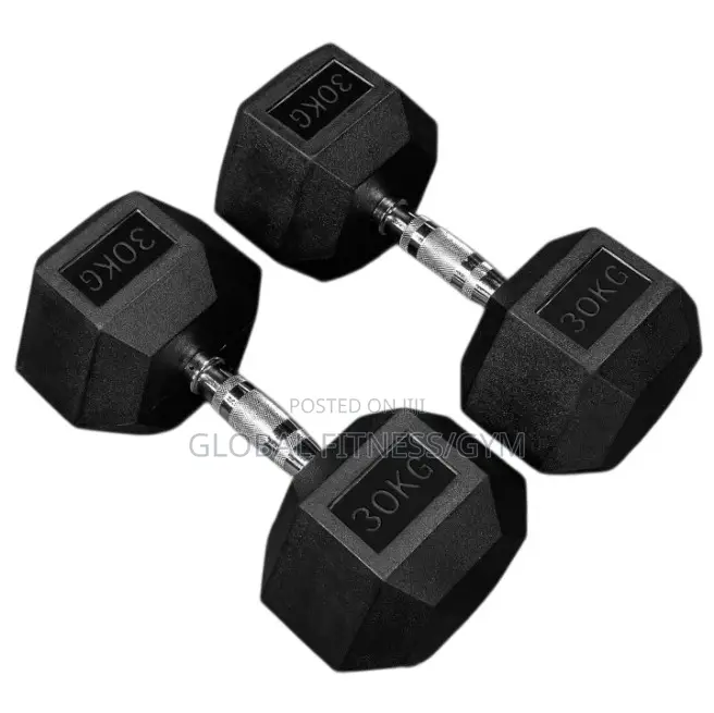 30kg Hex Dumbbell