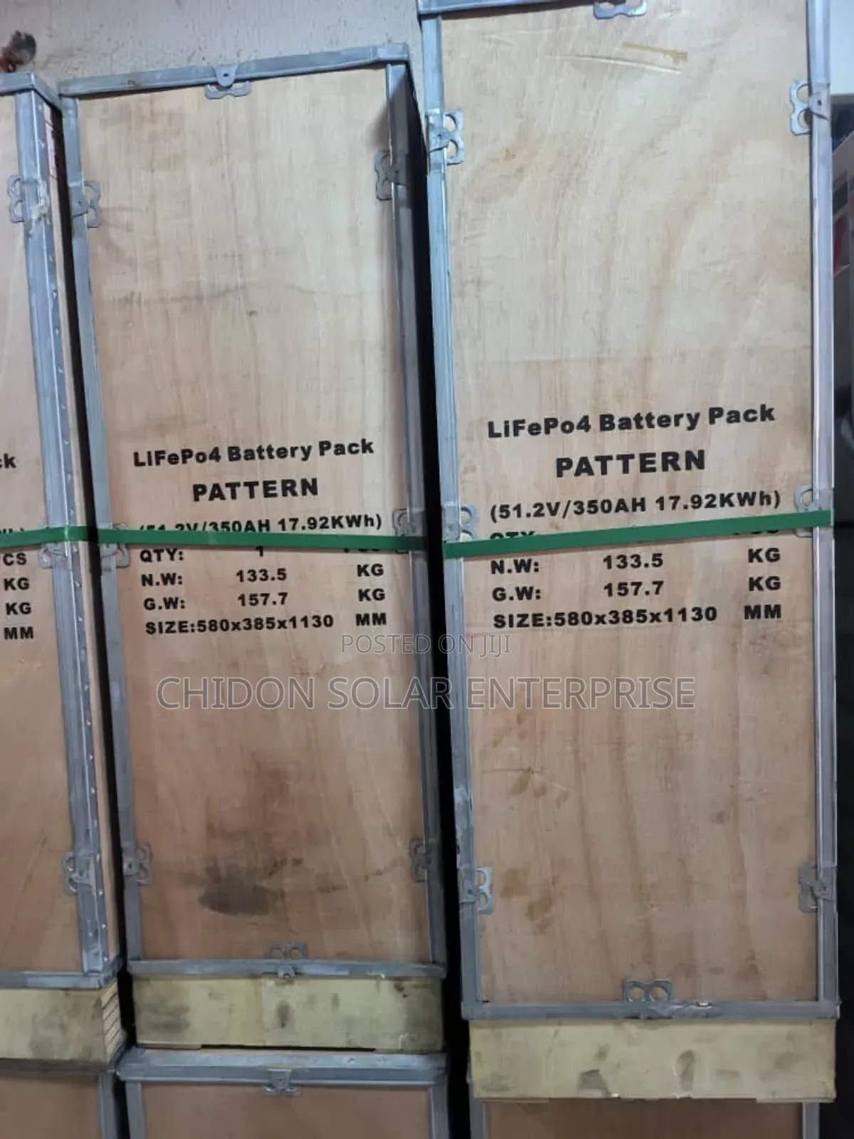 17.92kwh 51.2v Pattern Lithium Battery 350ah