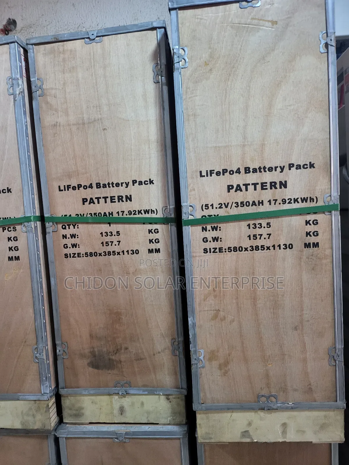 17.92kwh 51.2v Pattern Lithium Battery 350ah