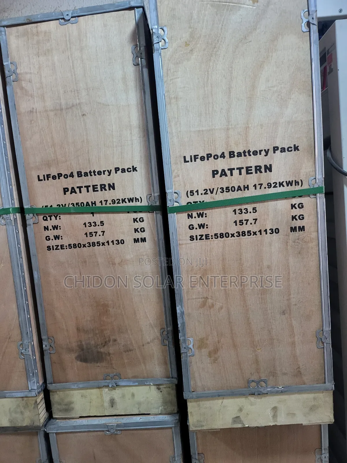 17.92kwh 51.2v Pattern Lithium Battery 350ah