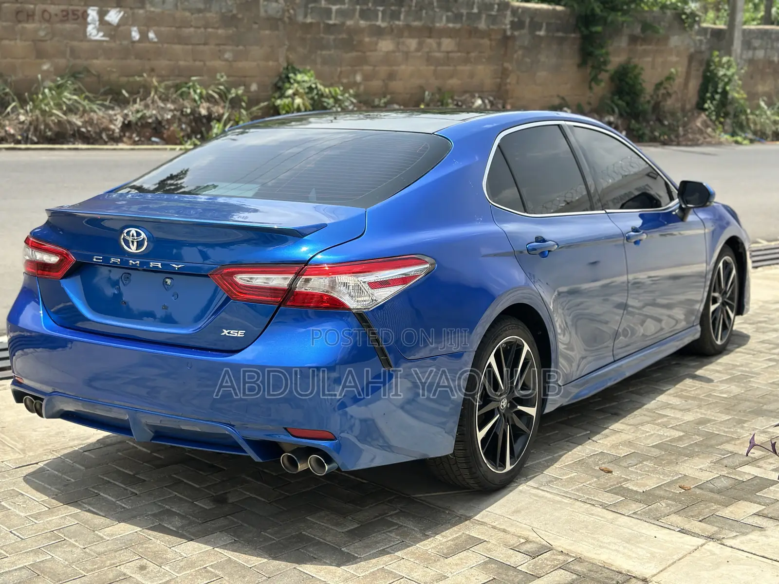 Toyota Camry XSE FWD (2.5L 4cyl 8AM) 2018 Blue