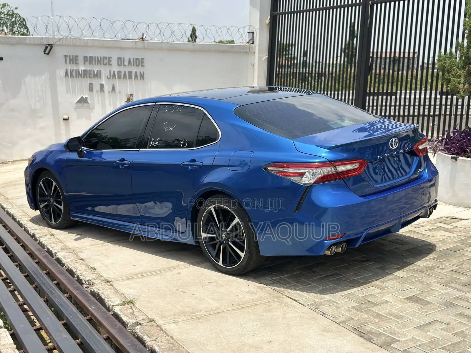 Toyota Camry XSE FWD (2.5L 4cyl 8AM) 2018 Blue