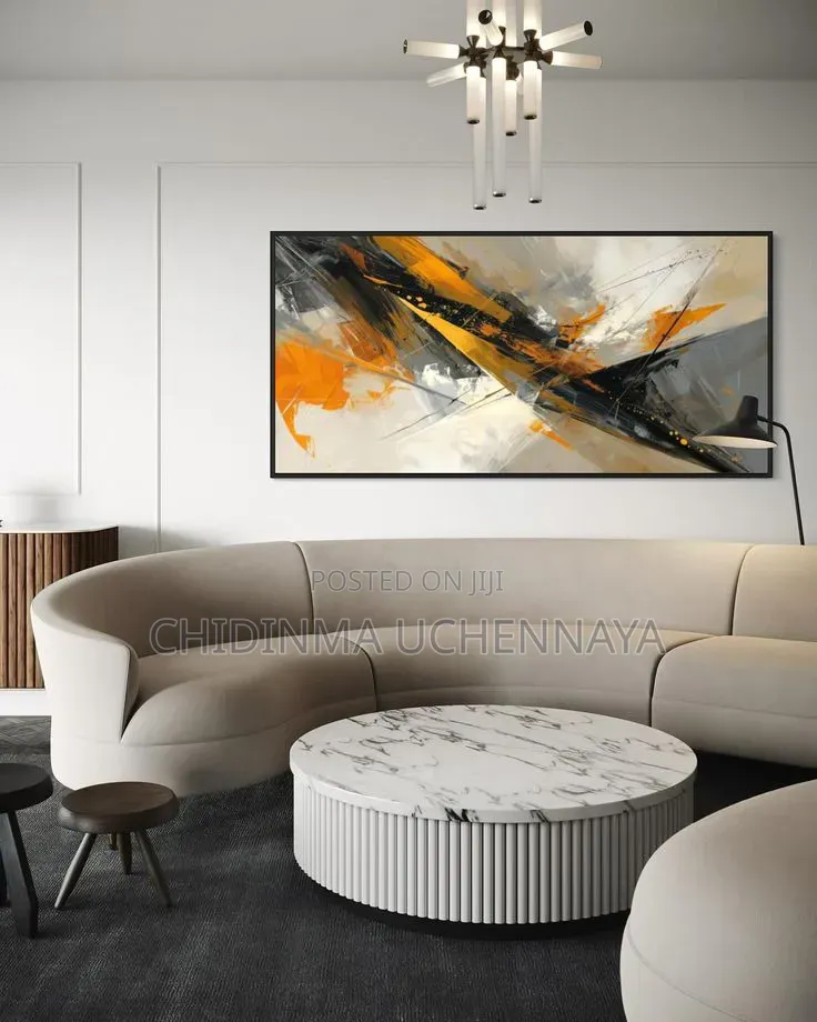 Abstract Oil Printing on Canvas Wall Art