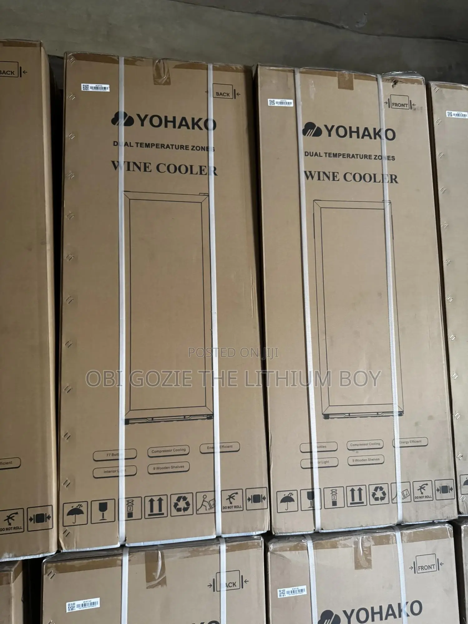 Yohako Wine Cooler. Best Importer and Distributor in Lagos