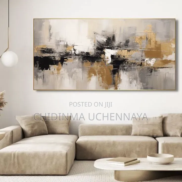 Neutral Landscape Canvas Painting