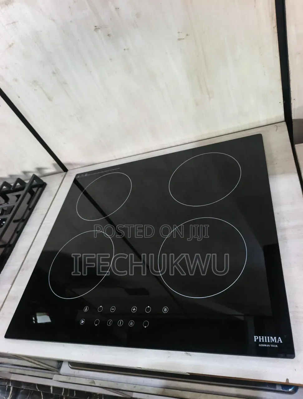 Original Phiima 60x60cm Built-in Infrared 4 Burners Electric Cooker