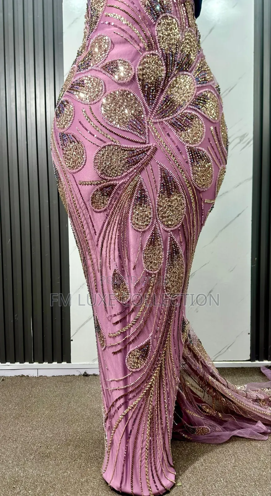 Luxury Hand Beaded Lace