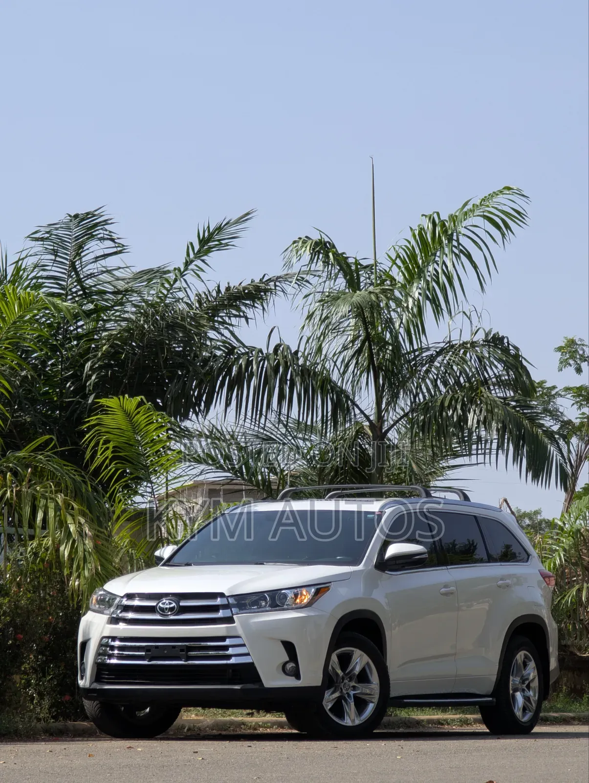 Toyota Highlander Limited 2019 White