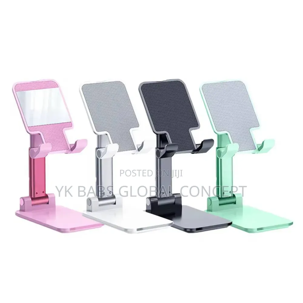 10 Pics Foldable Desktop Tablet Phone Holder