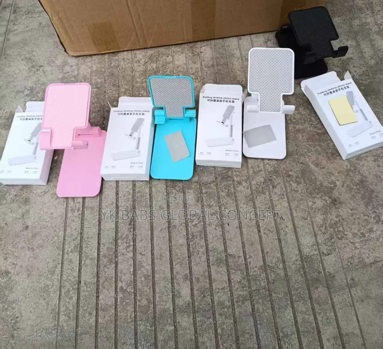 10 Pics Foldable Desktop Tablet Phone Holder