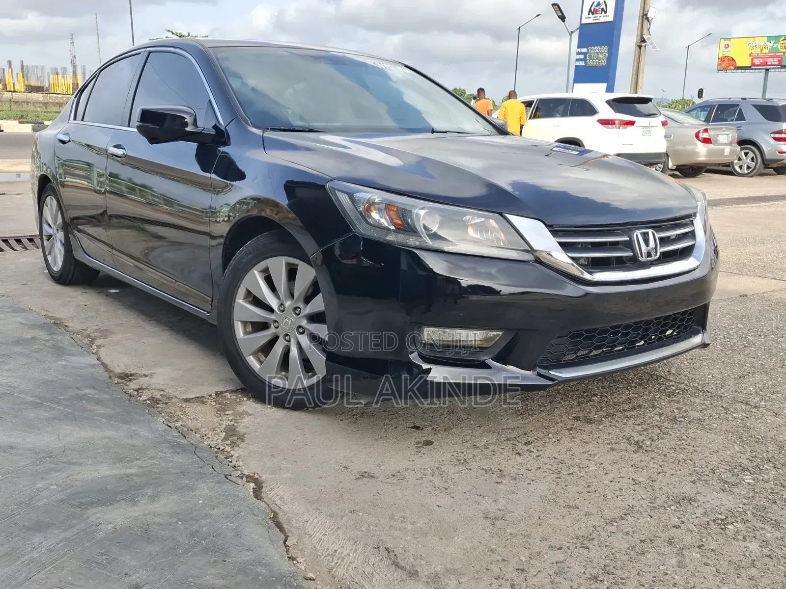 Honda Accord EX-L 4dr Sedan w/Navigation (2.4L 4cyl CVT) 2014 Black
