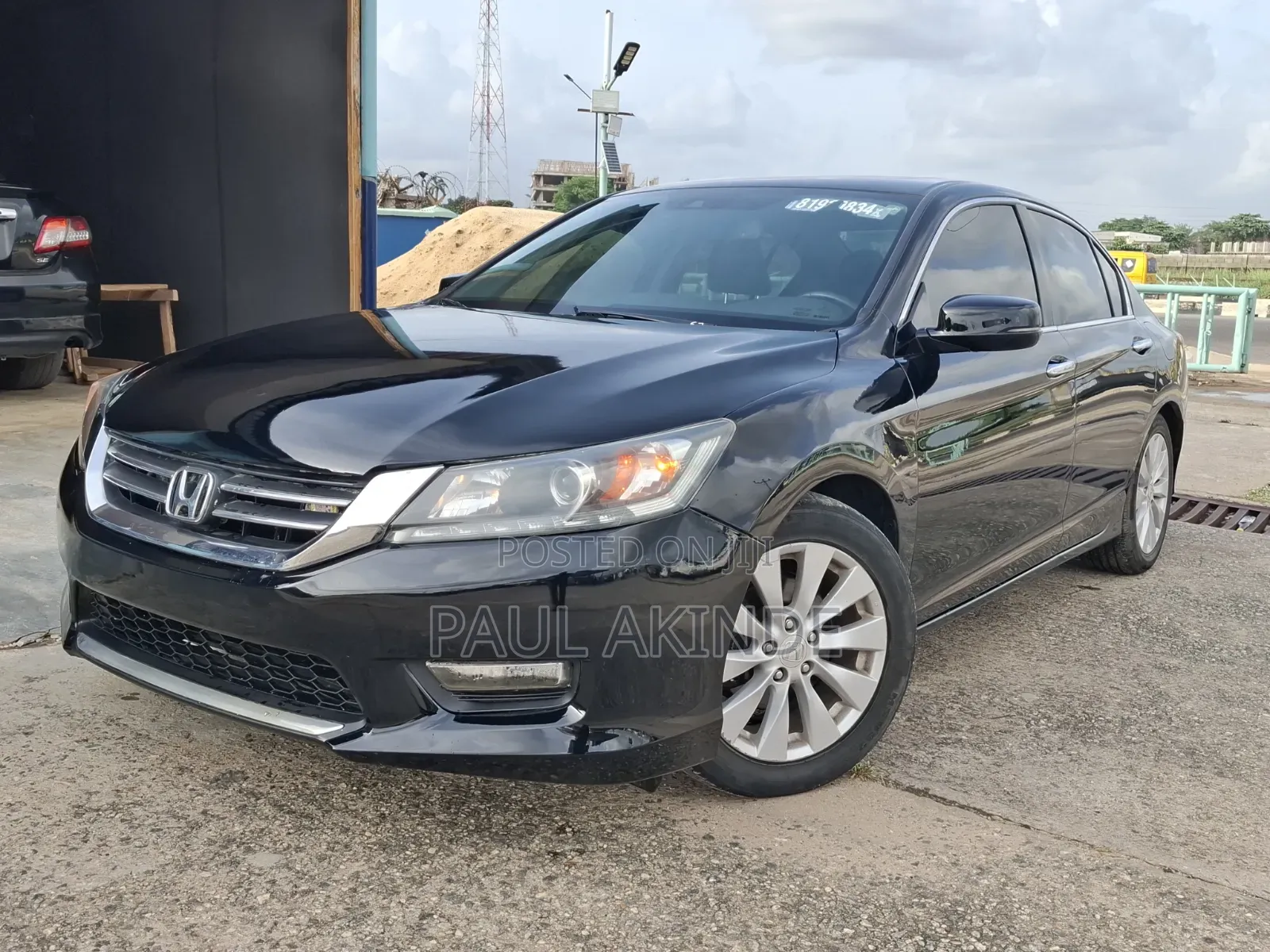 Honda Accord EX-L 4dr Sedan w/Navigation (2.4L 4cyl CVT) 2014 Black
