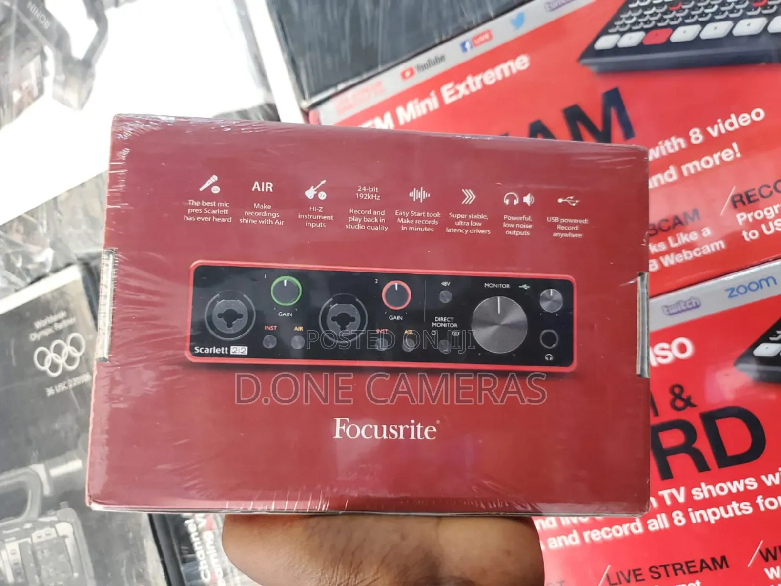 Focusrite Scarlett Solo 2i2 Usb Audio Interface Sound Card