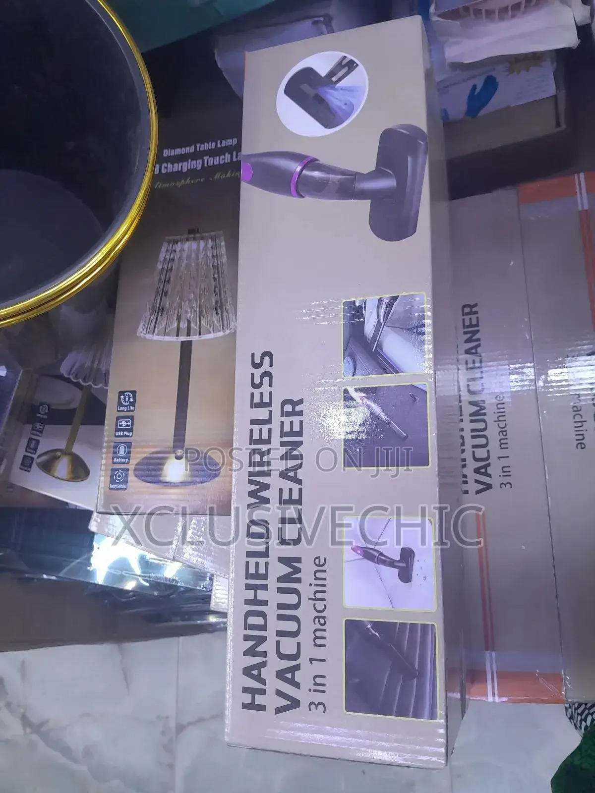 3 in 1 Rechargeable Vaccum Cleaner