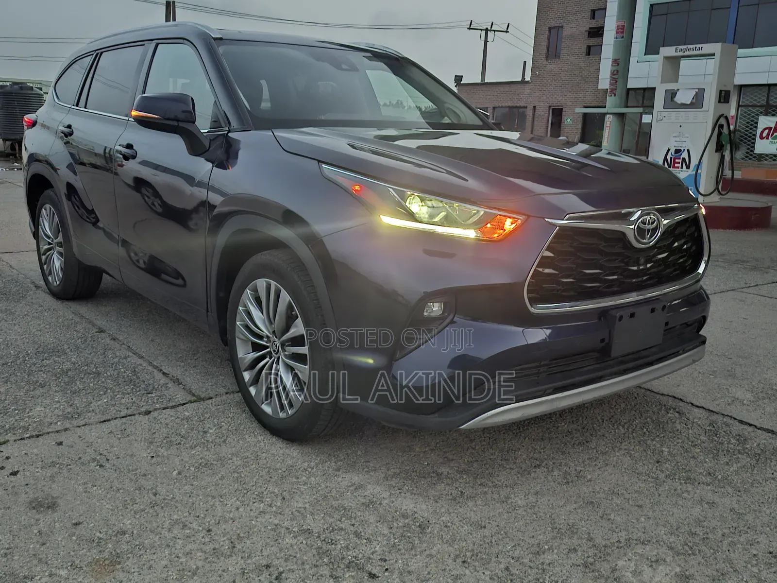 Toyota Highlander Platinum AWD 2020 Blue