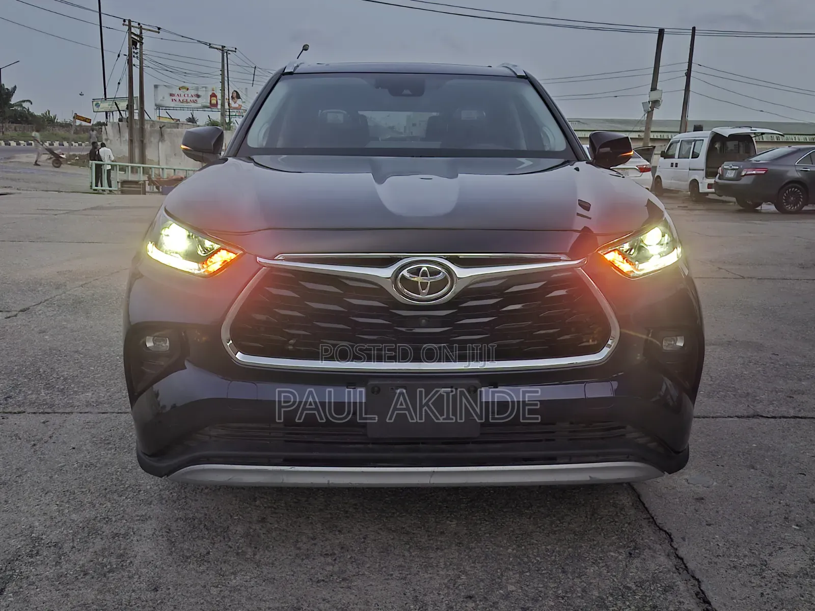 Toyota Highlander Platinum AWD 2020 Blue