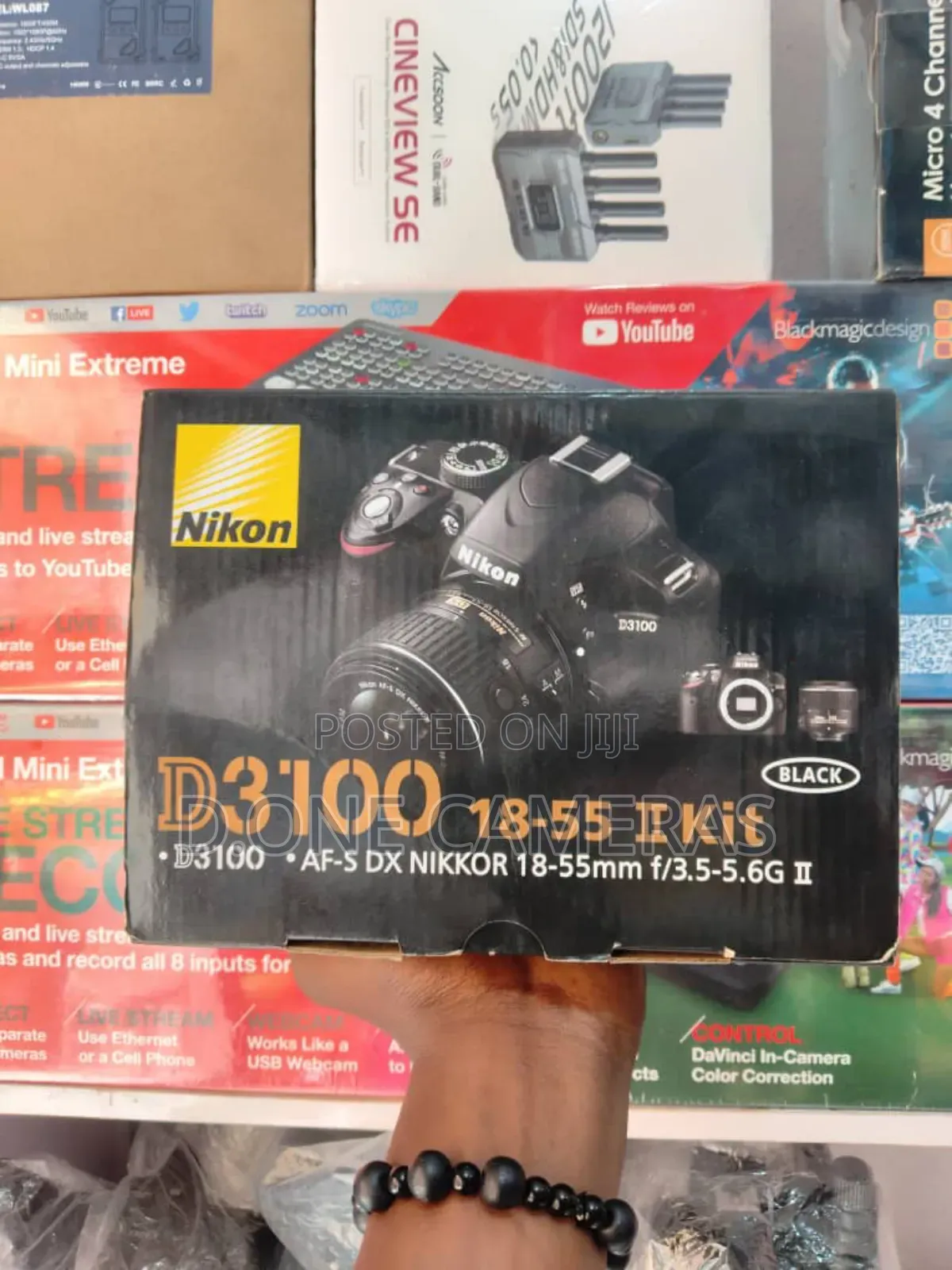 Nikon D3100 Digital SLR Camera With 18-55mm Nikkor Vr Lens