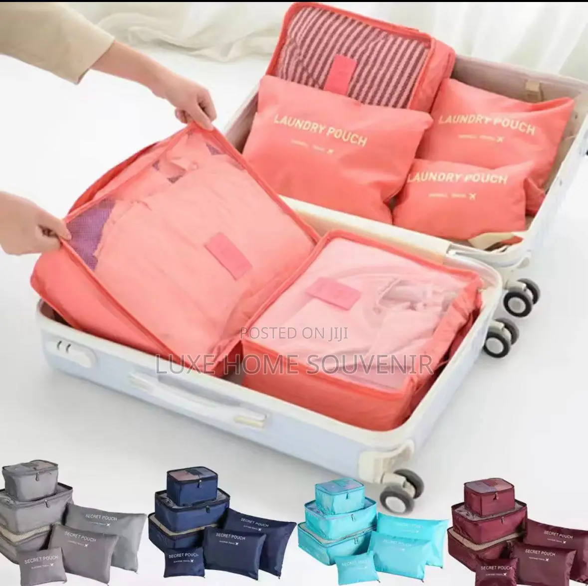 7 in 1 Travel Set Bag