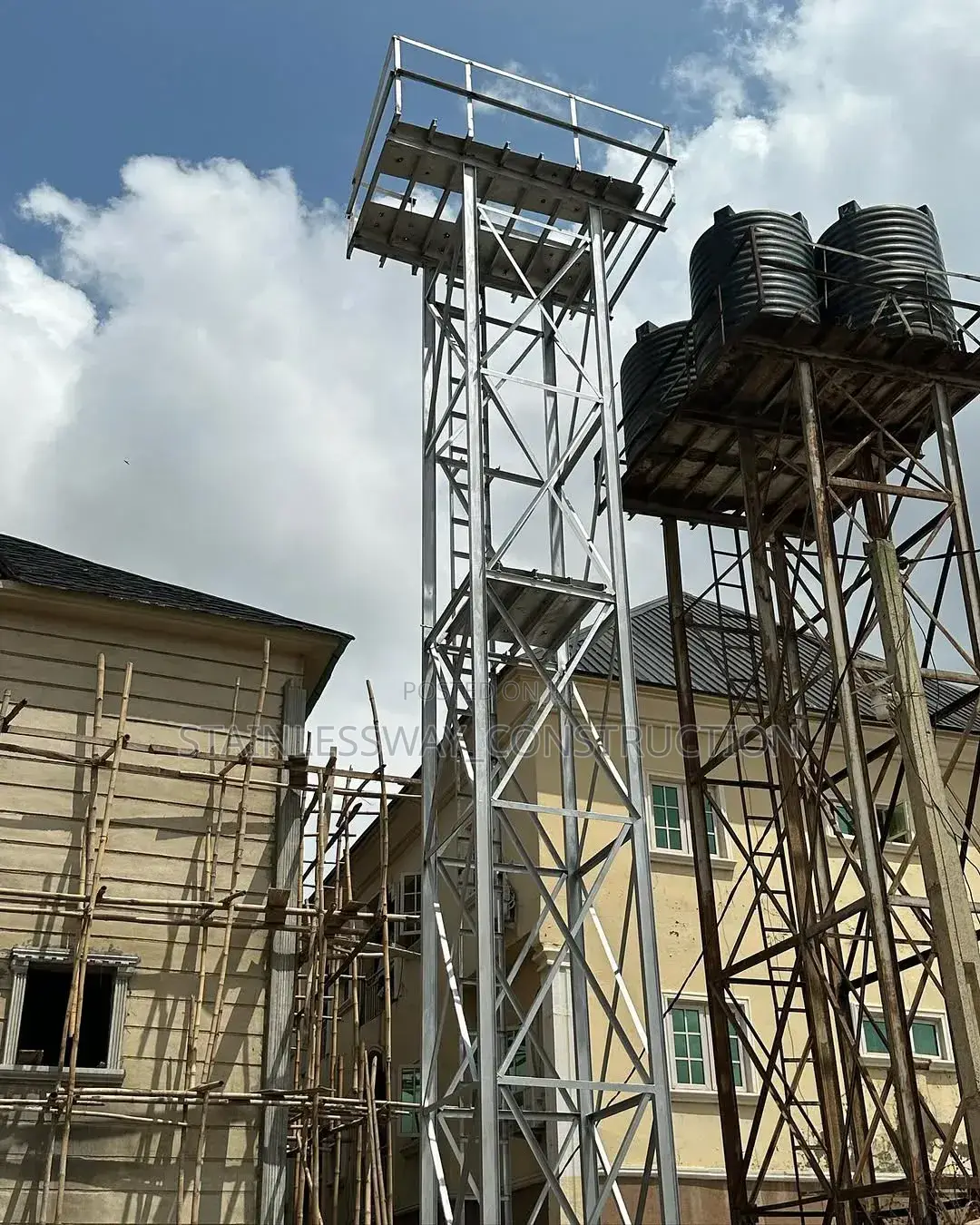 30feet Overhead Tank Stands