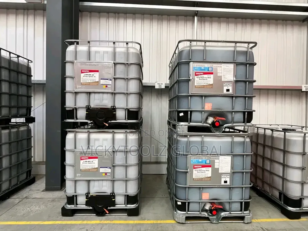 Sinopec L-Hm HPC 68 Anti Wear Hydraulic Oil 1000litres Tote//Ibc Tank