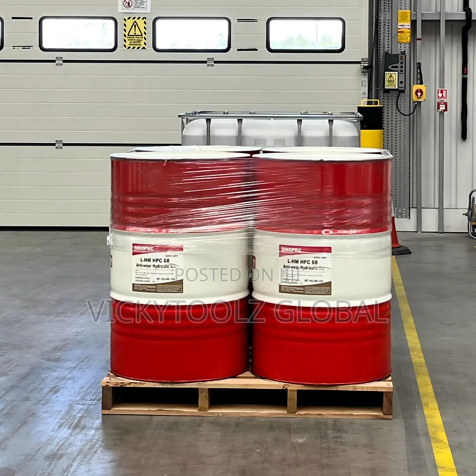 Sinopec L-Hm HPC 68 Anti Wear Hydraulic Oil Drum//200litres