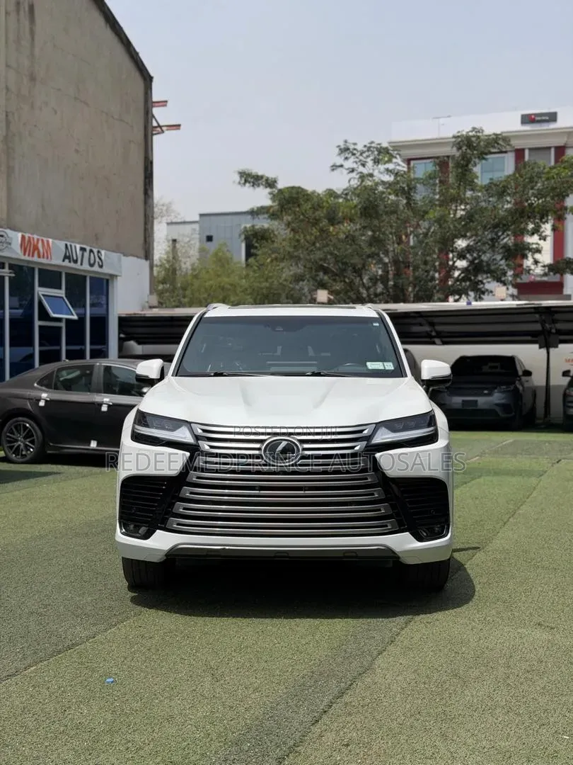 New Lexus LX 600 2025 White